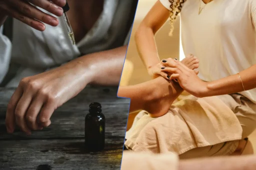 Comparison of Aromatherapy and Reflexology practices and benefits