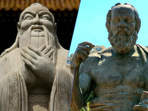 Comparison of Confucius and Socrates, their philosophies, and achievements