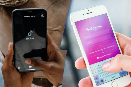 A comparison of TikTok and Instagram, highlighting their differences in content creation, audience demographics, and user engagement.